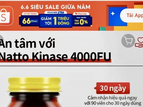 Yêu cầu Lazada và Shopee khẩn trương rà soát việc kinh doanh thực phẩm chức năng