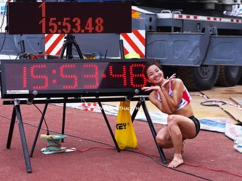 Chưa có giới hạn nào cho cô gái vàng của điền kinh Việt Nam Nguyễn Thị Oanh