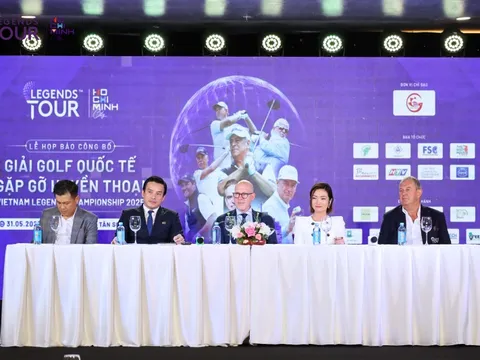60 huyền thoại golf thế giới tranh tài tại Vietnam Legends Championship 2025