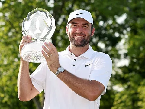 ‘Cỗ máy chiến thắng’ Scottie Scheffler tiếp tục gieo sầu cho đối thủ tại Memorial Tournament