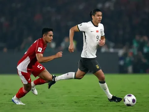 Đánh bại Trung Quốc, Indonesia tiến gần vòng loại 4 World Cup 2026