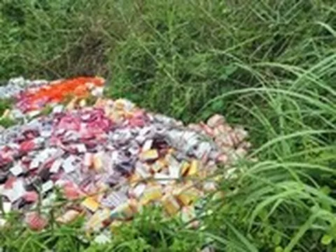 Xác định 5 bãi thuốc, thực phẩm chức năng bị đổ trộm ở Bình Chánh