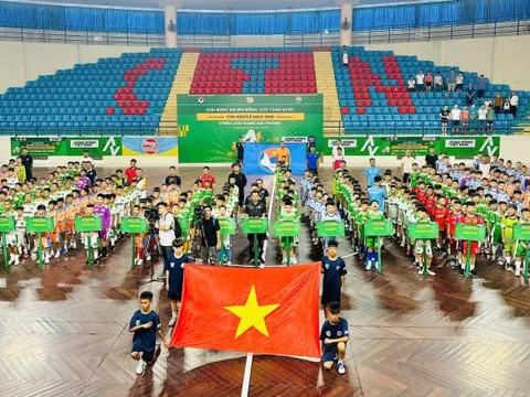 Khai mạc giải bóng đá thiếu niên, nhi đồng toàn quốc