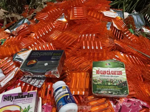 Tin mới về ‘núi’ thực phẩm chức năng bị đổ bỏ tại vùng ven TPHCM