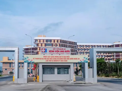 BV Ung bướu Nghệ An vận hành cơ sở mới hiện đại, từng bước nâng tầm y tế khu vực Bắc Trung Bộ