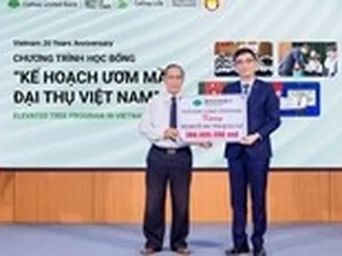 Trao học bổng ‘ươm mầm đại thụ’ cho học sinh vượt khó tại Quảng Nam