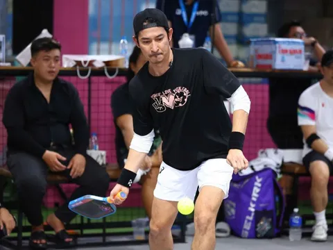 Nhiều nghệ sĩ nổi tiếng hội ngộ tại giải đấu pickleball ở Vũng Tàu