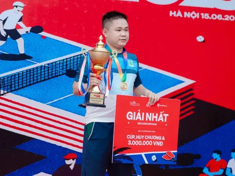 'Lộ diện' những nhà vô địch giải Pickleball Báo chí và Truyền thông - ACE Cup 2025