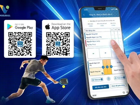 VPickleball ra mắt phiên bản mới – Bước tiến mạnh mẽ sau Giải Báo chí & Truyền thông ACE Cup 2025