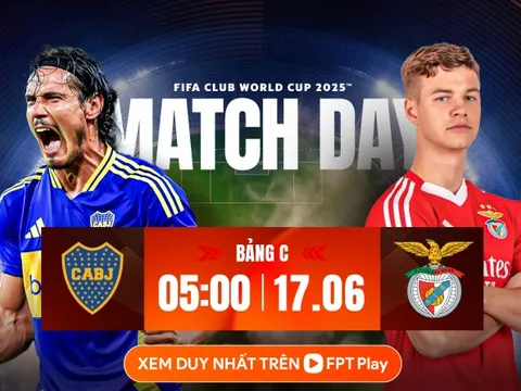 Nhận định Boca Juniors vs Benfica, 05h00 ngày 17/6: Cơn ác mộng của xứ Tango