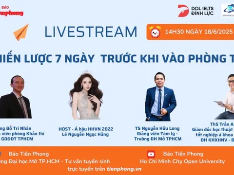 Chuyên gia truyền bí quyết 'vượt vũ môn' trong kỳ thi tốt nghiệp THPT