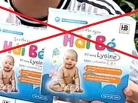 Đề nghị thu hồi Siro ăn ngon Hải Bé sau 4 ngày Hải Sen bị khởi tố