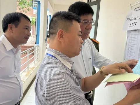 Đến điểm thi tốt nghiệp nhờ bản đồ số