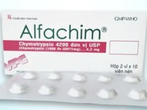 Thu hồi toàn quốc đối với lô thuốc viên nén Alfachim 4.2
