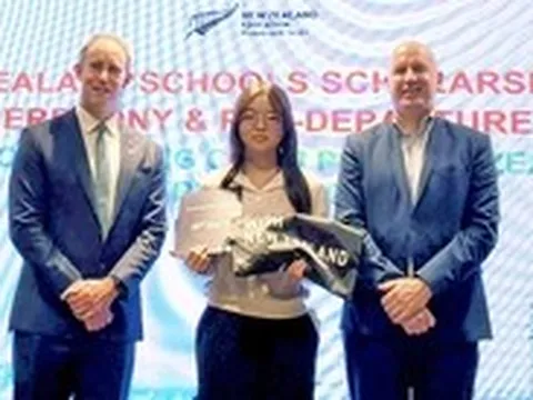 New Zealand trao học bổng Chính phủ dành riêng cho học sinh trung học Việt Nam