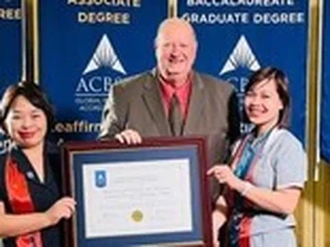 Trường đại học Kinh tế, Đại học Quốc gia Hà Nội đạt kiểm định ACBSP bốn chương trình đào tạo