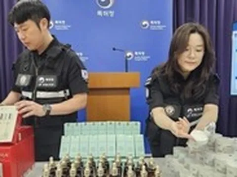 Hàn Quốc: Triệt phá đường dây làm giả mỹ phẩm cao cấp, tổng trị giá hơn 151 tỉ đồng