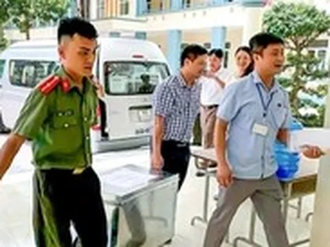 Điểm thi tốt nghiệp THPT xa nhất Thanh Hóa đã nhận đề thi an toàn