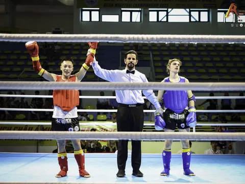 Thái Nguyên tổ chức thành công giải vô địch MuayThai châu Á năm 2025
