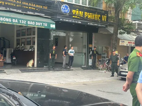 Công an Thanh Hóa khám xét nơi ở, điểm kinh doanh của trùm giang hồ Vi 'ngộ'