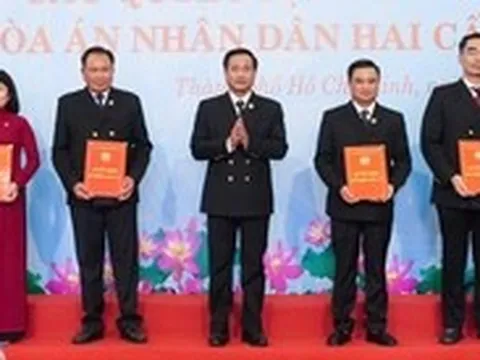 TAND TP.HCM có chánh án và 9 phó chánh án