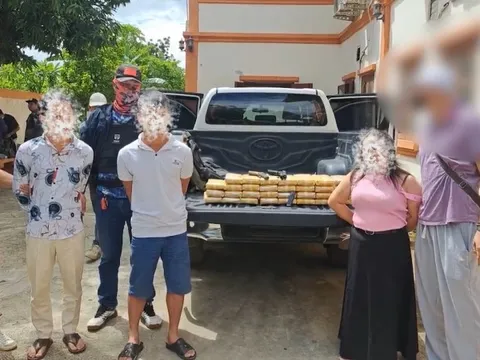 Công an Điện Biên phối hợp với Cảnh sát Lào phá chuyên án, thu giữ 2,5 tấn ma tuý