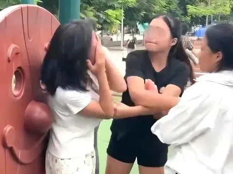 Công an xác minh đối tượng hành hung cô gái tại công viên