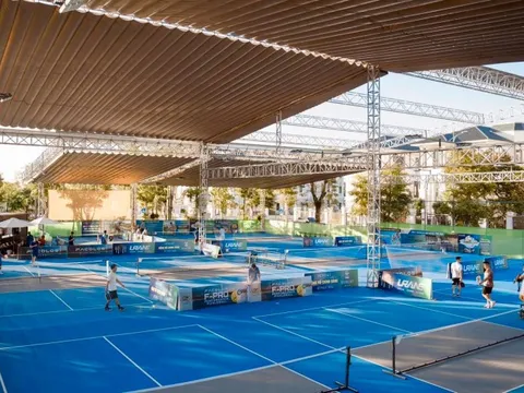 Trọng tài quốc gia tham gia điều hành Giải Pickleball ‘Quạt mát trao em - Ươm mầm tri thức’