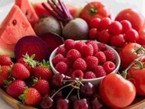 Trái cây, rau củ màu đỏ thật sự tốt cho tim?