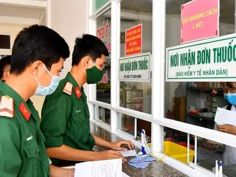 Mức hưởng bảo hiểm y tế trong quân đội áp dụng từ tháng 7/2025