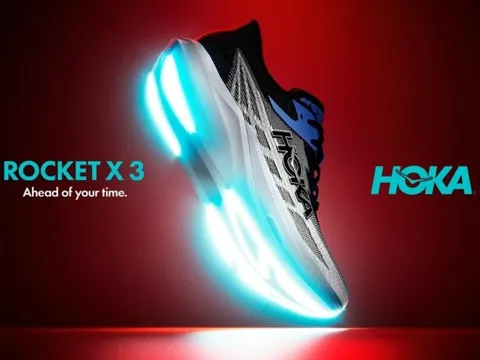 HOKA ra mắt dòng giày tốc độ Rocket X 3