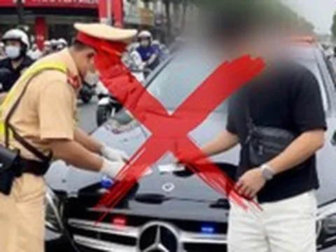 Dùng AI tạo ảnh đi xe sang bị CSGT lập biên bản, bị xử phạt 7,5 triệu đồng