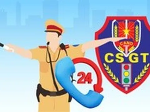 Số điện thoại tiếp nhận phản ánh của trưởng phòng CSGT 34 tỉnh, thành