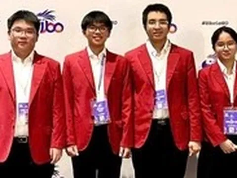 4 học sinh Việt Nam đều đạt giải tại Olympic Sinh học quốc tế năm 2025