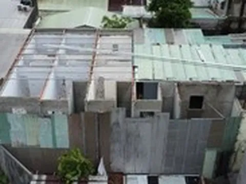 Cận cảnh nhiều nhà xây lụi, nhà không số, số lụi ở phường Thới An