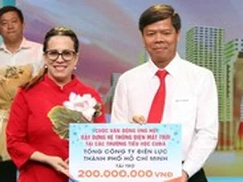 TP.HCM phát động ủng hộ điện mặt trời cho học sinh Cuba