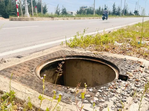 Quảng Trị điều tra vụ mất trộm gần 200 nắp hố ga