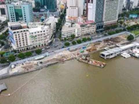 TP.HCM tính tháo dỡ cầu cảng ở công viên bến Bạch Đằng để làm cầu đi bộ qua sông Sài Gòn