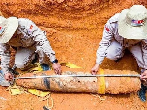 Phát hiện bom nặng hơn 200kg khi thi công nhà ga T2 Đồng Hới: Xử lý ra sao?