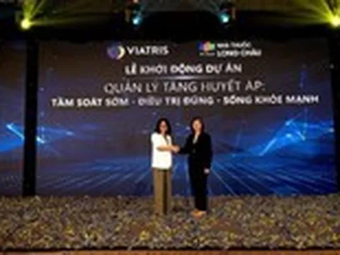 Long Châu cùng Viatris khởi động dự án tầm soát tăng huyết áp toàn quốc