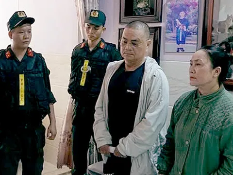 Bắt giam vợ chồng Bảy 'bóng' cho vay nặng lãi ở Phan Thiết