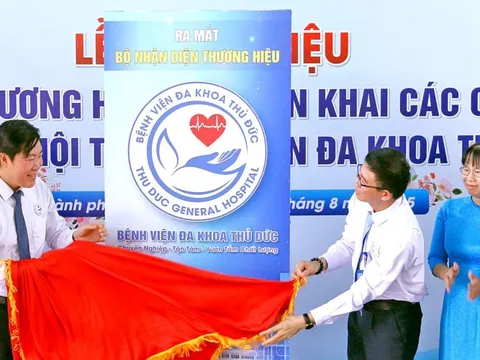 Bệnh viện TP Thủ Đức đổi tên thành Bệnh viện Đa khoa Thủ Đức, ra mắt bộ nhận diện mới