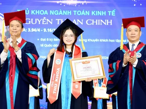 6 thủ khoa tốt nghiệp Đại học Kinh tế quốc dân điểm tuyệt đối 4.0