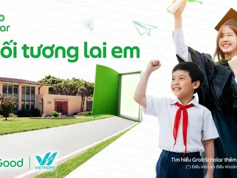 Triển khai chương trình học bổng GrabScholar dành cho học sinh, sinh viên