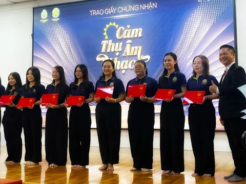 79 giáo viên mầm non được đào tạo thêm 1 năm về âm nhạc để 'nuôi dưỡng cảm xúc' cho trẻ