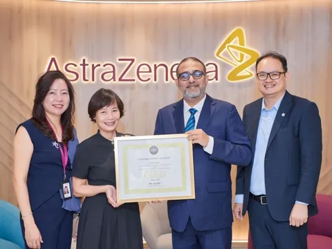 AstraZeneca đạt chứng chỉ LEED Gold, khẳng định cam kết phát triển bền vững tại Việt Nam