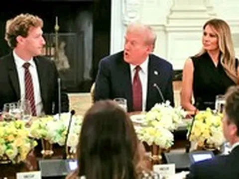 Tiệc AI ở Nhà Trắng: Hàng chục CEO công nghệ đồng loạt ca ngợi ông Trump