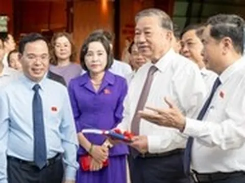 Tổng Bí thư Tô Lâm, Thủ tướng Phạm Minh Chính dự hội nghị chuyên đề Bình dân học vụ số - Quốc hội số