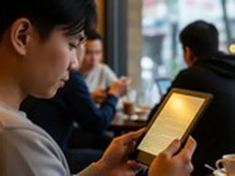 Máy đọc sách e-ink thực sự tốt cho mắt hơn điện thoại?