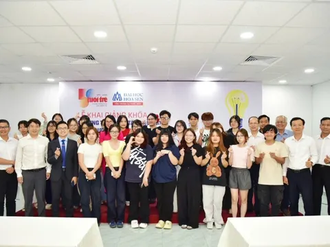 Thêm 172 sinh viên Trường đại học Hoa Sen học thực hành tại báo Tuổi Trẻ